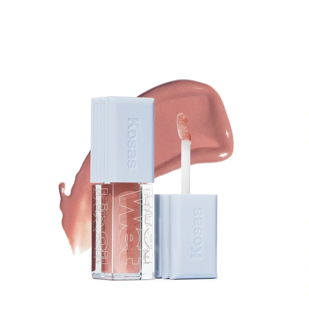 New Kosas Wet Plumping Treatment Gloss in Unhooked